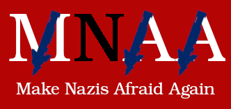 Make Nazis Afraid Again with three arrows